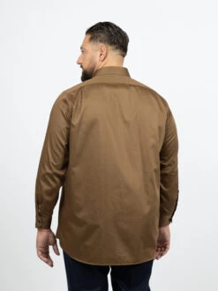 Chemise Unie Opposition Col Et Poignets Capel Grande Taille -Capel Boutique chemise unie opposition col et poignets capel grande taille 7