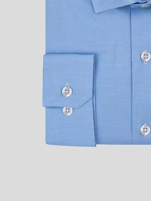 Chemise Ville Ciel Unie Grande Taille 5 Chemise Ville Ciel Unie Grande Taille – Image 3