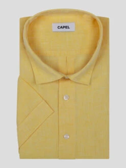 Chemisette Gatsby Jaune Capel Grande Taille -Capel Boutique chemisette gatsby leo jaune capel grande taille 2