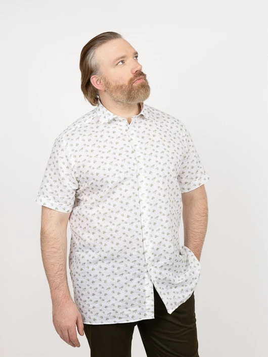 Chemisette Tom Palmiers Capel Grande Taille 6 Chemisette Tom Palmiers Capel Grande Taille – Image 4