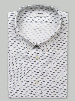 Chemisette Motifs Barques Capel Grande Taille