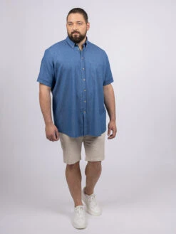 Chemisette Zack Indigo Capel Grande Taille -Capel Boutique chemisette zack indigo capel grande taille 3