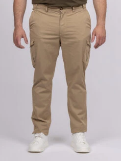 Chino Cargo Matt Beige Capel Grande Taille