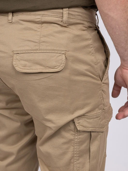 Chino Cargo Matt Beige Capel Grande Taille 7 Chino Cargo Matt Beige Capel Grande Taille – Image 5