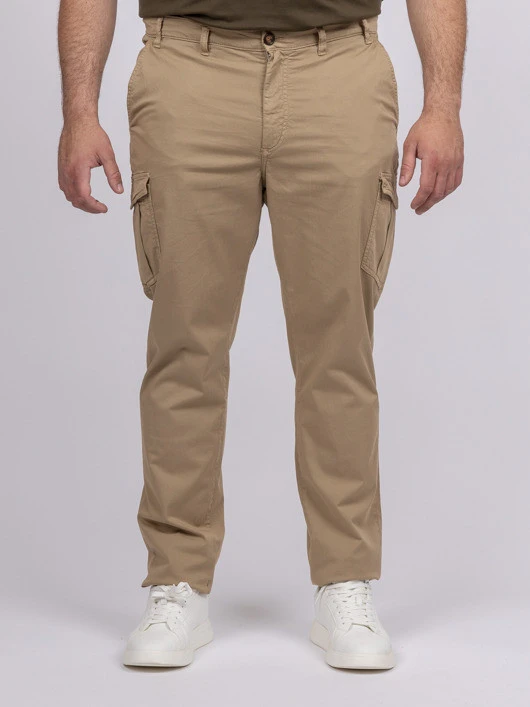 Chino Cargo Matt Beige Capel Grande Taille 3 Chino Cargo Matt Beige Capel Grande Taille