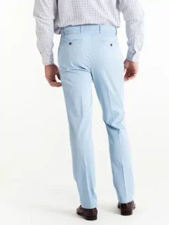 Chino Matt Bleu Capel Grande Taille 12 Chino Matt Bleu Capel Grande Taille -Capel Boutique chino uni bleu capel paris grandes tailles 3