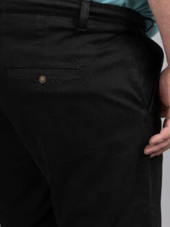 Chino Matt Noir Capel Grande Taille 13 Chino Matt Noir Capel Grande Taille -Capel Boutique chino uni noir capel paris grandes tailles noir 3