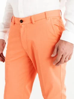Chino Matt Orange Capel Grande Taille 11 Chino Matt Orange Capel Grande Taille -Capel Boutique chino uni orange capel paris grandes tailles 4