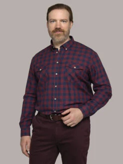 Chino Uni Prune Capel Grande Taille -Capel Boutique chino uni prune capel grande taille 3