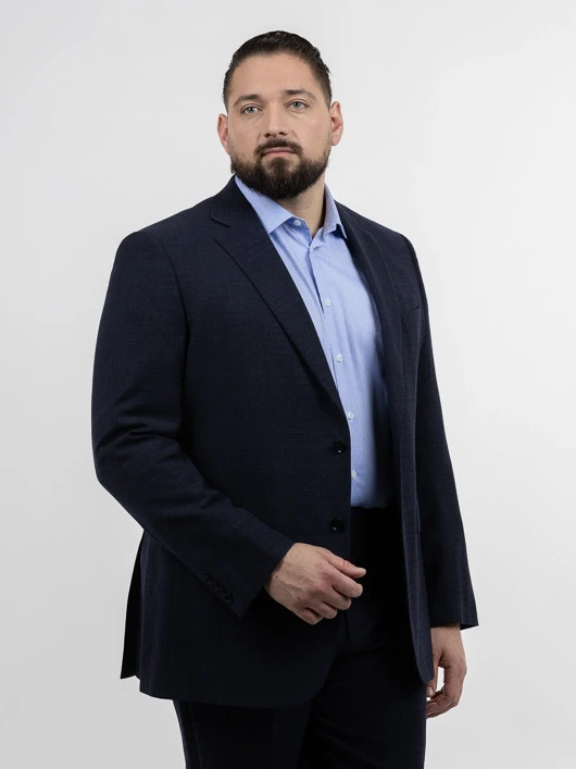 Costume Marine Pal Zileri Grande Taille 4 Costume Marine Pal Zileri Grande Taille – Image 2