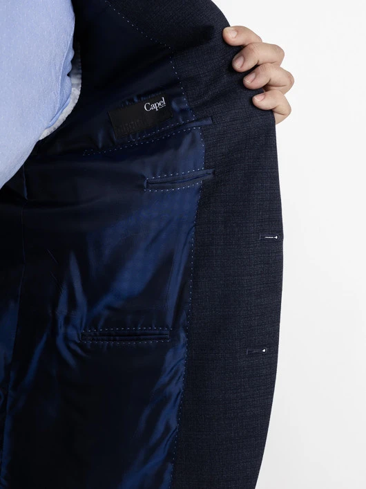 Costume Marine Pal Zileri Grande Taille 12 Costume Marine Pal Zileri Grande Taille – Image 10