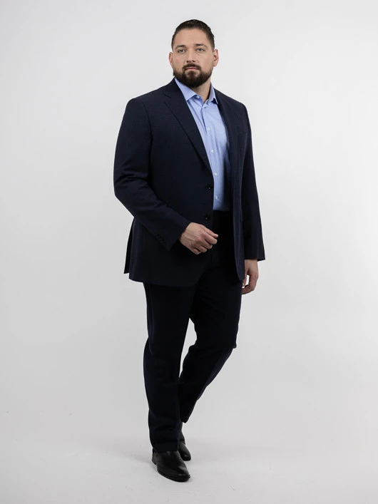 Costume Marine Pal Zileri Grande Taille 3 Costume Marine Pal Zileri Grande Taille