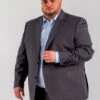 Costume Séparable 2 Pcs Super 120's Gris Capel Grande Taille -Capel Boutique costume separable anthracite 2 pcs capel grande taille