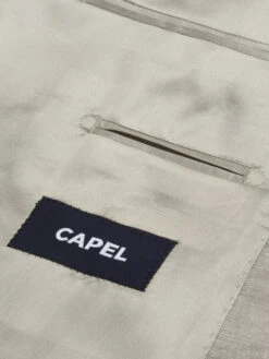 Costume Séparable 3 Pcs 100% Lin Beige Capel Grande Taille -Capel Boutique costume separable lin 3 pieces vert capel grande taille 9