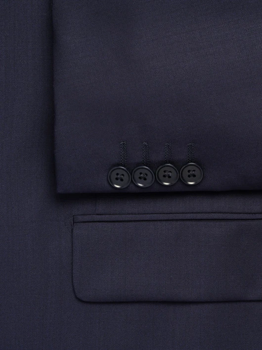 Costume Uni Marine Pal Zileri Grande Taille 7 Costume Uni Marine Pal Zileri Grande Taille – Image 5