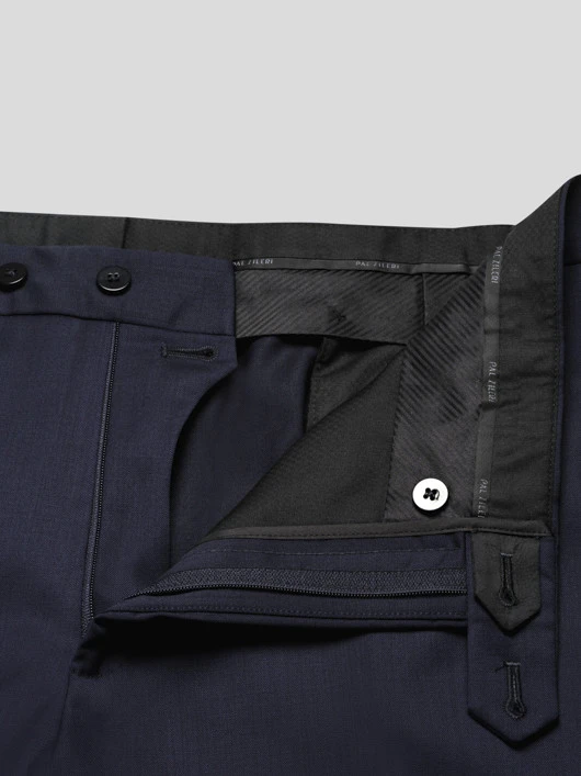 Costume Uni Marine Pal Zileri Grande Taille 9 Costume Uni Marine Pal Zileri Grande Taille – Image 7