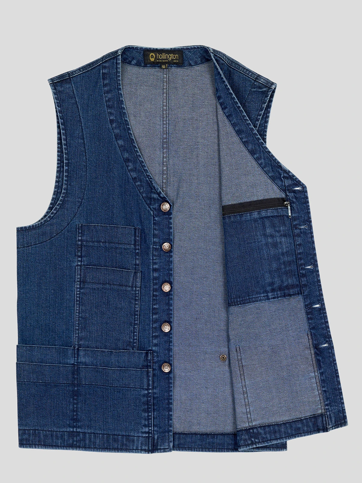 Gilet 18 Poches Hollington Grande Taille 4 Gilet 18 Poches Hollington Grande Taille – Image 2