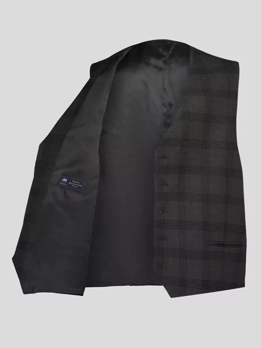 Gilet Carreaux Capel Grandes Tailles 4 Gilet Carreaux Capel Grandes Tailles – Image 2