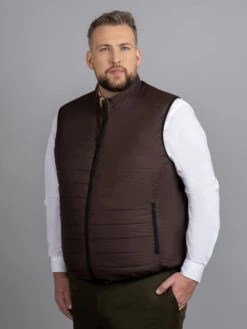 Gilet Reversible Sans Manches Co. Privee Capel Grande Taille