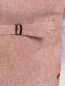 Gilet Terracotta En Lin Capel Grande Taille -Capel Boutique gilet terracotta en lin capel grande taille 2