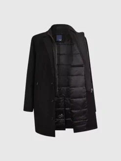 Imperméable Noir Capel Paris Grande Taille