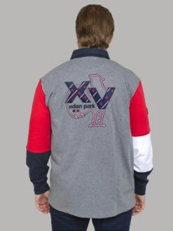 Maillot ML Manches Tricolores Eden Park Grande Taille -Capel Boutique maillot ml manches tricolores eden park grande taille 5