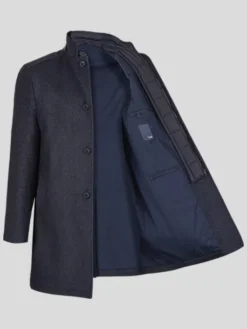Capel Boutique -Capel Boutique manteau avec parmenture capel grandes tailles 1