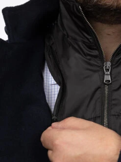 Manteau Marine Avec Parmenture Capel Grande Taille -Capel Boutique manteau marine avec parmenture capel grande taille 12