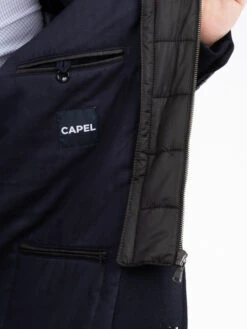 Manteau Marine Avec Parmenture Capel Grande Taille -Capel Boutique manteau marine avec parmenture capel grande taille 13