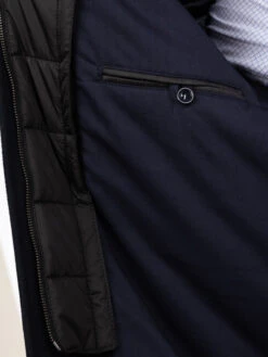 Manteau Marine Avec Parmenture Capel Grande Taille -Capel Boutique manteau marine avec parmenture capel grande taille 14