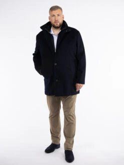 Manteau Marine Avec Parmenture Capel Grande Taille -Capel Boutique manteau marine avec parmenture capel grande taille 15