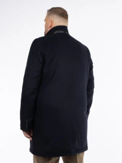 Manteau Marine Avec Parmenture Capel Grande Taille -Capel Boutique manteau marine avec parmenture capel grande taille 2