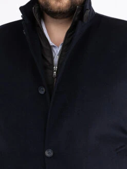 Manteau Marine Avec Parmenture Capel Grande Taille -Capel Boutique manteau marine avec parmenture capel grande taille 9