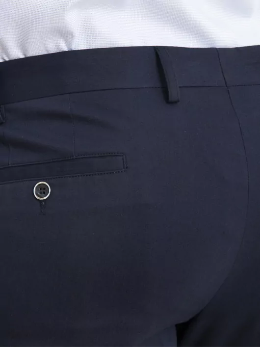 Pantalon Coton Marine Capel Grande Taille 7 Pantalon Coton Marine Capel Grande Taille – Image 5