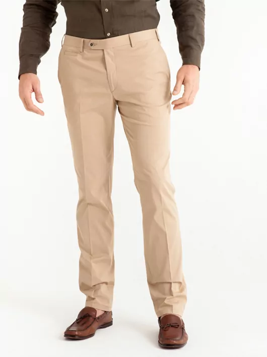 Pantalon Coton Beige Capel Grande Taille 3 Pantalon Coton Beige Capel Grande Taille