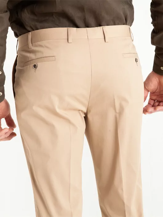 Pantalon Coton Beige Capel Grande Taille 7 Pantalon Coton Beige Capel Grande Taille – Image 5