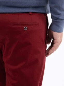 Pantalon Coton Gaspard Bordeaux Capel Grande Taille -Capel Boutique pantalon coton uni capel grandes tailles 2