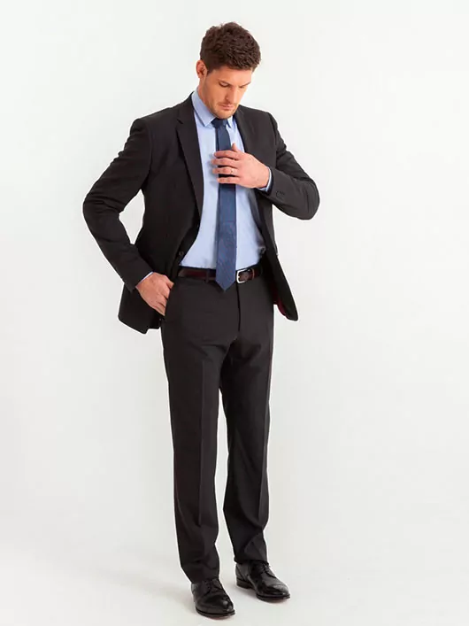 Pantalon De Costume Faux-uni Grande Taille 3 Pantalon De Costume Faux-uni Grande Taille