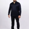 Pantalon De Ville Marine Gabin Capel Grande Taille -Capel Boutique pantalon de ville marine gabin capel grande taille