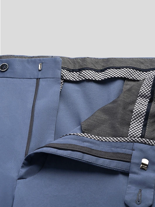 Pantalon Gaspard Bleu Azur Capel Grande Taille 4 Pantalon Gaspard Bleu Azur Capel Grande Taille – Image 2