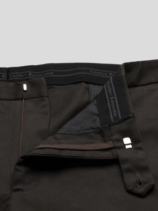 Pantalon Gaspard Marron Capel Grande Taille 4 Pantalon Gaspard Marron Capel Grande Taille – Image 2