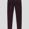 PANTALON GRANT VELOURS GRENAT CAPEL GRANDE TAILLE -Capel Boutique pantalon grant velours capel grande taille