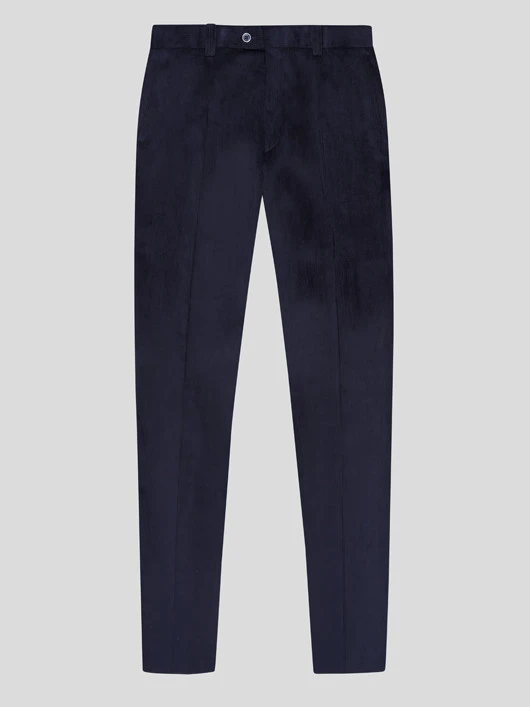 Pantalon Grant Velours Marine Capel Grande Taille 5 Pantalon Grant Velours Marine Capel Grande Taille – Image 3