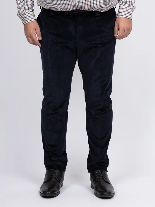Pantalon Grant Velours Marine Capel Grande Taille 3 Pantalon Grant Velours Marine Capel Grande Taille