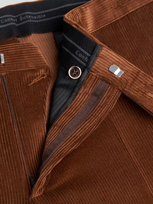 Pantalon Velours Grant Camel Capel Grande Taille 4 Pantalon Velours Grant Camel Capel Grande Taille – Image 2