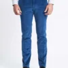 Pantalon Velours Grant Bleu Capel Grande Taille 1 Pantalon Velours Grant Bleu Capel Grande Taille -Capel Boutique pantalon velours capel paris grandes tailles 3