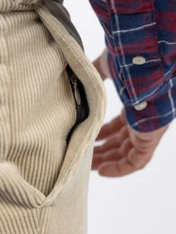 Pantalon Velours Ecru Bugatti Grande Taille -Capel Boutique pantalon velours ecru bugatti grande taille 3