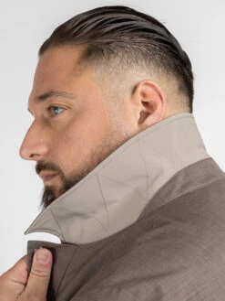 Paul&Shark Parka Beige Tissu Loro Piana Paul & Shark Grande Taille -Capel Boutique parka beige tissu loro piana paul shark grande taille 5