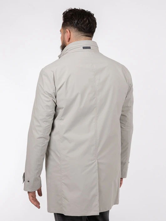 Parka Bugatti Gris Clair Grande Taille 4 Parka Bugatti Gris Clair Grande Taille – Image 2