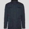 Parka Bugatti Intersaison Marine Grande Taille